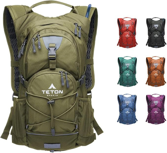 Teton Oasis/Trailrunner Hydration Backpack – Lightweight Water Pack by Teton