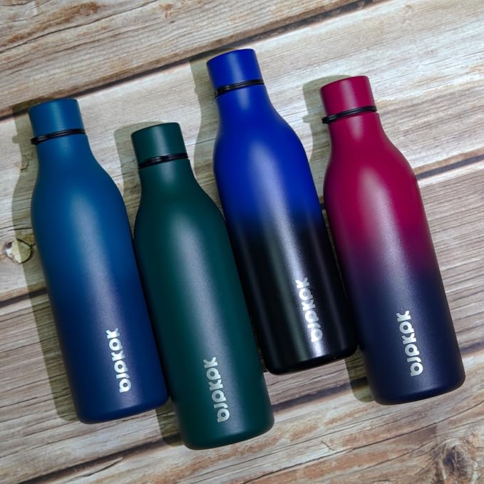 BJPKPK Insulated Water Bottles, 18 oz Stainless Steel Metal Water Bottle - Image 4