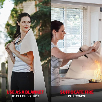 Prepared Hero Emergency Fire Blanket - Image 8