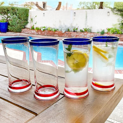 Lily's Home Unbreakable Acrylic Highball Tumblers - Image 7