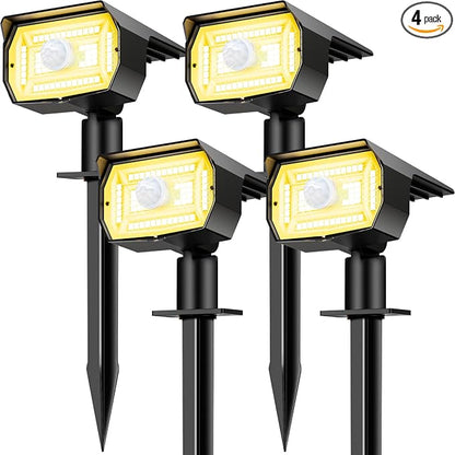 Solar Spot Lights Outdoor Motion Sensor by Nipify