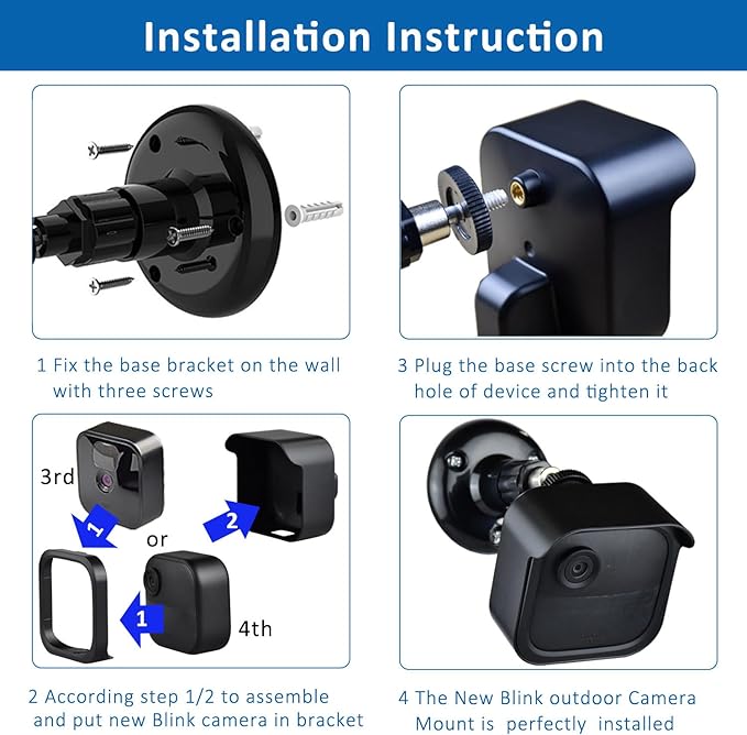 3PACK Blink Outdoor Camera Mount Bracket - Image 4