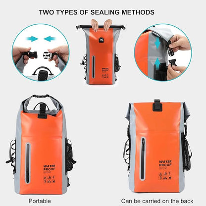 Waterproof Backpack, Waterproof Backpack That Can Float, Suitable - Image 5