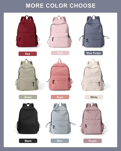 BJLFS School Bag Backpack for Women Kids Teens Girls, Small Bookbag College - Image 7