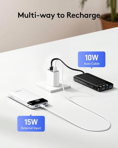 Orfeika Portable Phone Charger, 10000mAh Portable Charger Power Bank - Image 8