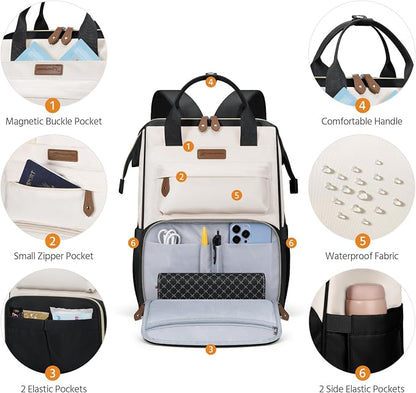 Maelstrom Laptop Backpack, Travel Backpack Gift - Image 2