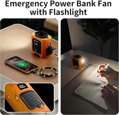 Socool 14500mAh Portable Waist Fan Clip on Belt 360 Rotation Wearable - Image 6