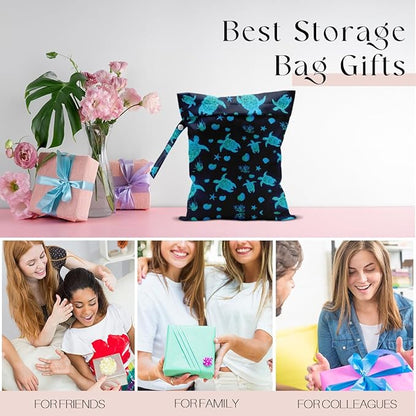 Waterproof Wet Bag for Swimsuit, Travel Beach Wet Dry Bag, Hidden Zipper - Image 6