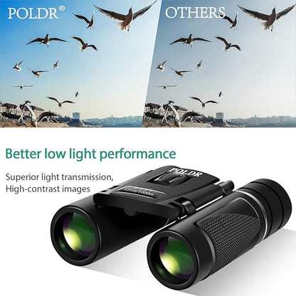 POLDR 8x21 Small Compact Lightweight Binoculars - Image 5