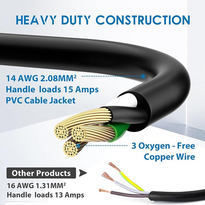 KASONIC 1.5 FT Extension Cord - Image 3
