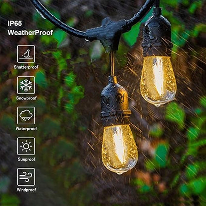 Svater Outdoor String Lights Led 105FT, Commercial Grade Patio Light - Image 2