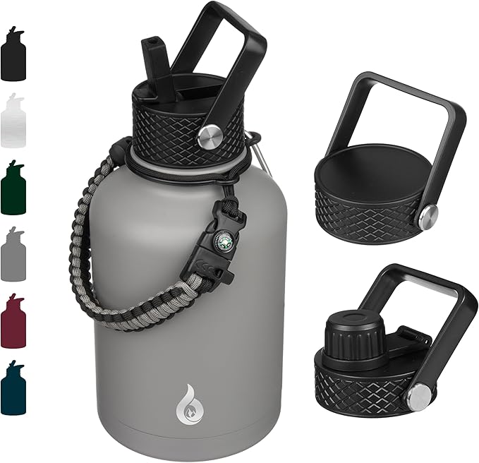 BJPKPK 50oz Stainless Steel Insulated Water Bottle, Vacuum Water Bottle by BJPKPK