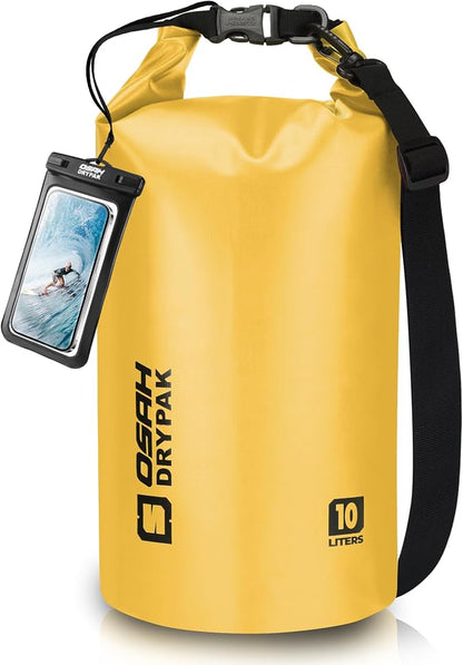 Waterproof Dry Bag, 5L/10L/20L/30L/40L Roll Top Lightweight Storage Backpack by OSAHDRYPAK