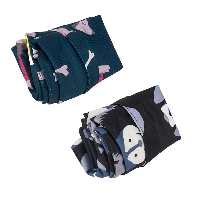 ALVABABY 2pcs Cloth Diaper Wet Dry Bags Waterproof Reusable - Image 2