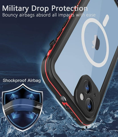 for iPhone 14 Plus Waterproof Case - Image 4
