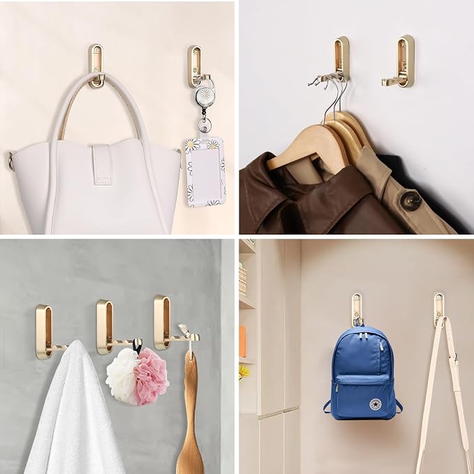 Dntorx Folding Coat Hooks - Image 7