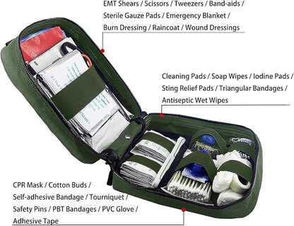 Carlebben EMT MOLLE Ifak Pouch Tactical MOLLE Medical First Aid Kit Utility - Image 4