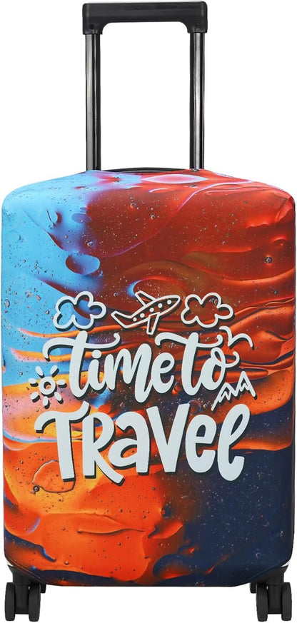 Explore Land Luggage Cover Suitcase Protector Fits 27-30 Inch Case by ExploreLand