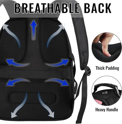 YOREPEK Large Backpack for Men, Extra Large Laptop Backpacks for Men Women - Image 4