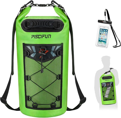 Piscifun Dry Bag, Waterproof Floating Backpack 10L/20L/30L/40L by Piscifun