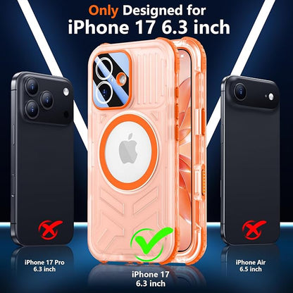 SPIDERCASE Magnetic for iPhone 17 Case Waterproof, 12FT Military Shockproof - Image 2