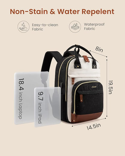 LOVEVOOK Backpack for Women, Laptop Backpack Women, Fits 18 Inch Laptop Bag - Image 4