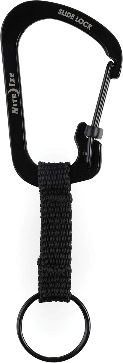 Nite Ize CSLW3-01-R6 SlideLock Ring, Aluminum Locking Carabiner Key, 3-25lb - Image 2