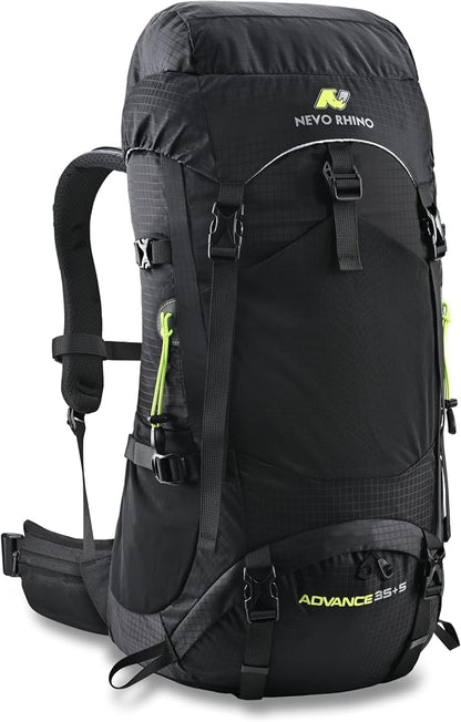N NEVO RHINO 40L Internal Frame Hiking Backpack by NNEVORHINO