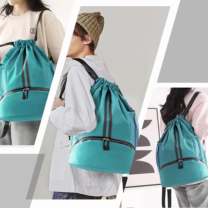 Hoedia Sports Drawstring Backpack - Image 8