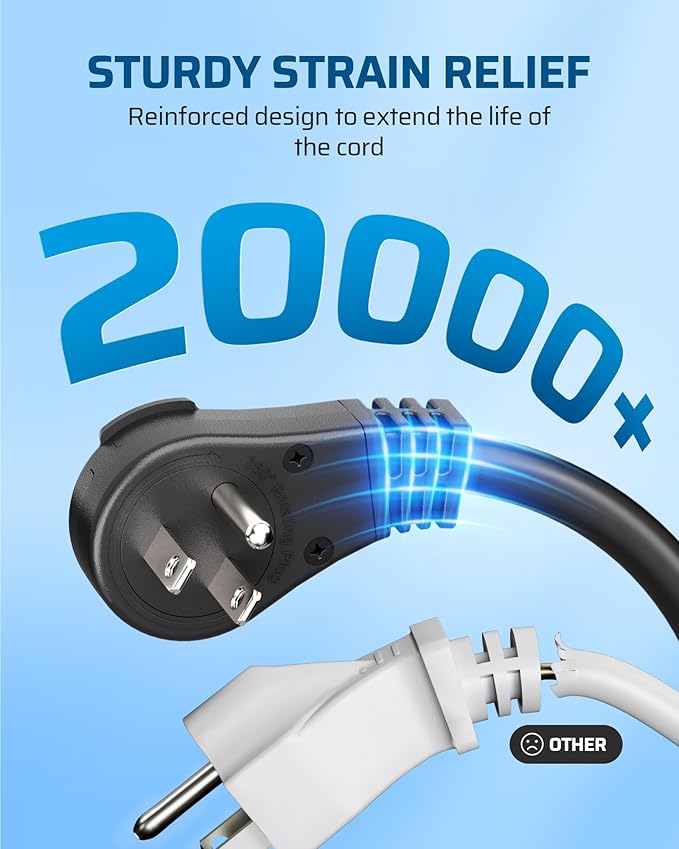DEWENWILS 360° Rotating Flat Plug Extension Cord 15FT, 14/3 Gauge 3 Prong - Image 7