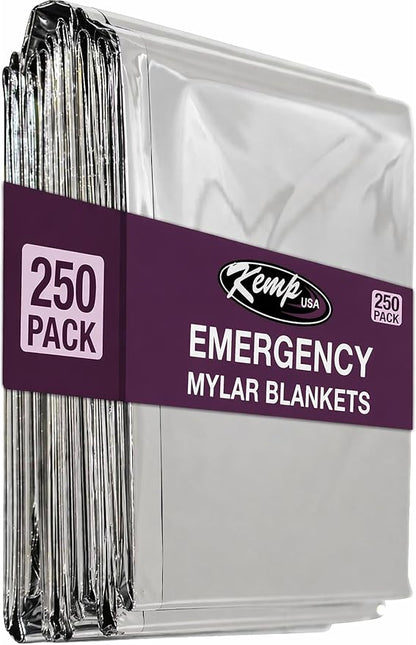 Kemp USA Emergency Mylar Blanket Lightweight Thermal Reflective Survival by Kemp+USA
