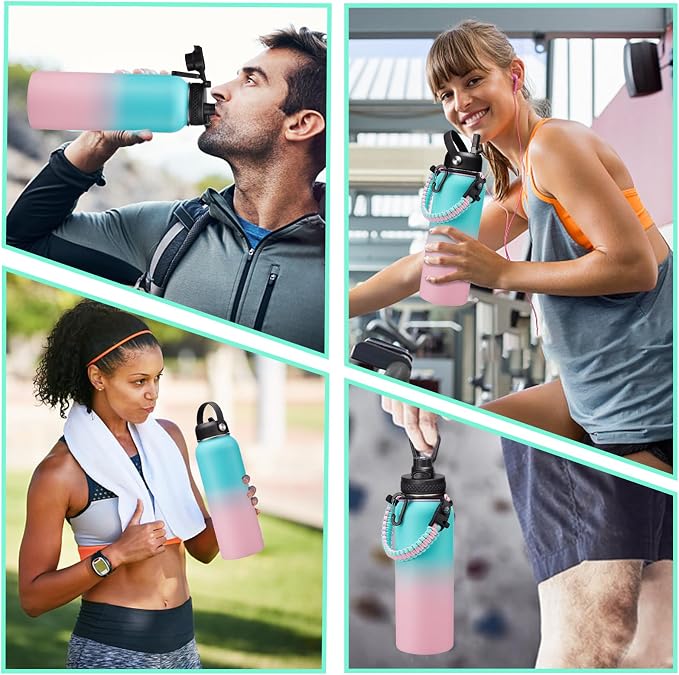 40 oz Insulated Water Bottle - Image 8