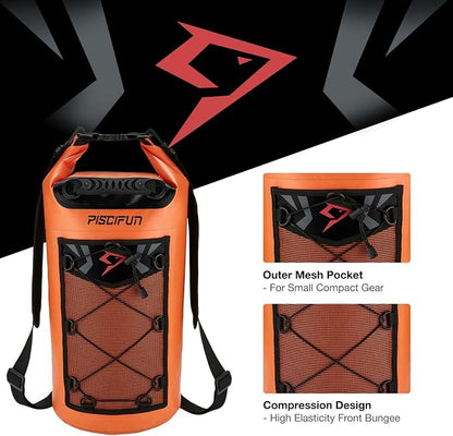 Piscifun Dry Bag, Waterproof Floating Backpack 10L/20L/30L/40L - Image 6