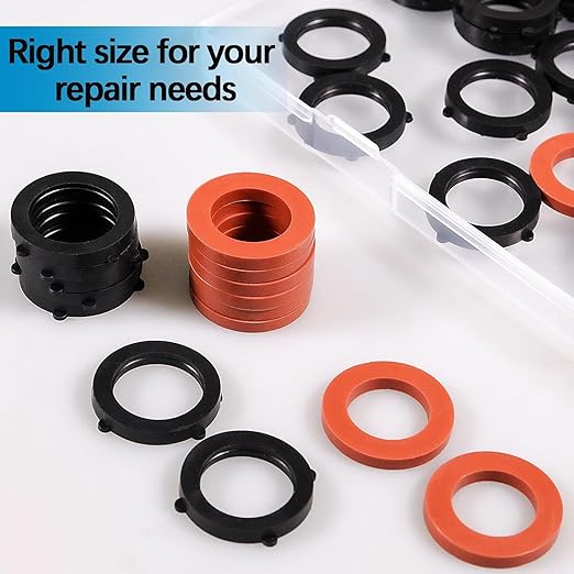 ZDBB 80 Pcs Garden Hose Gasket Rubber Seal, Fits All Standard 3/4 Inch Outdoor - Image 3