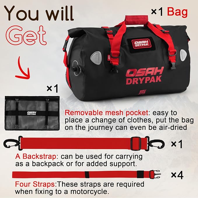 OSAH DRYPAK Waterproof Duffel Bag - Image 8