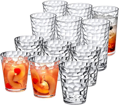 Amazing Abby Iceberg 16-Ounce and 24-Ounce Tumblers, Reusable Plastic Cups by AmazingAbby
