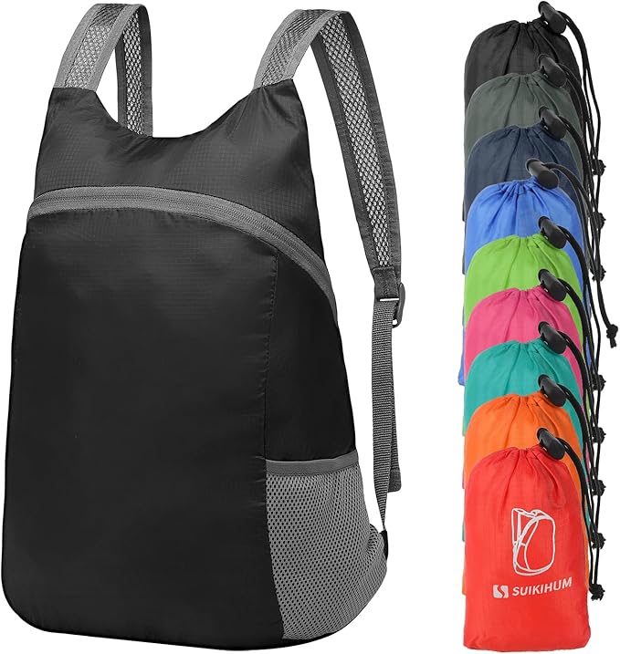 20L Ultra Hiking-Daypack Lightweight Foldable Travel Packable Backpack by SUIKIHUM