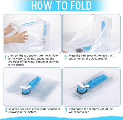 Reallnaive 3 Pack Collapsible Water Container - Image 3