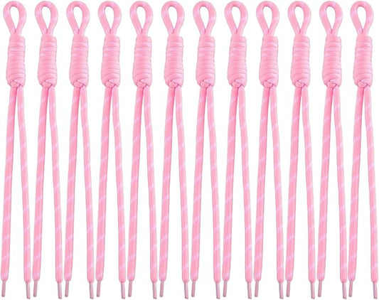 Paracord Keychain Paracord Bag Charm 12pcs Braided Nylon Rope Keychain Cord by Cmidy