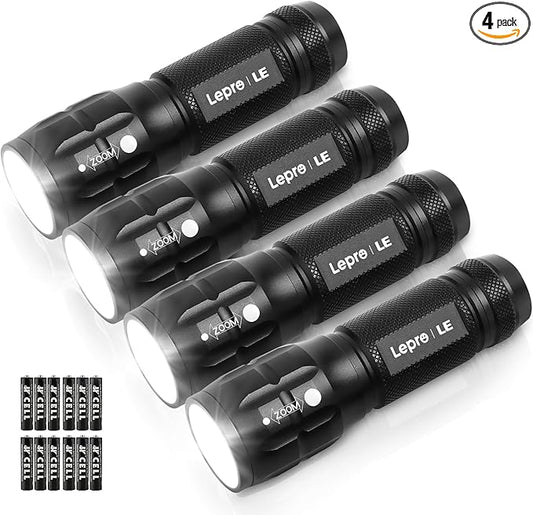 Lighting EVER LED Flashlights High Lumens, Small Flashlight, Waterproof by LightingEVER