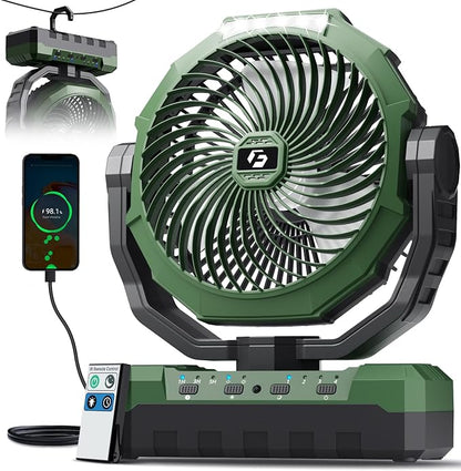 FRIZCOL 3-in-1 Camping Fan by FollowUsGetMoreInfoNow