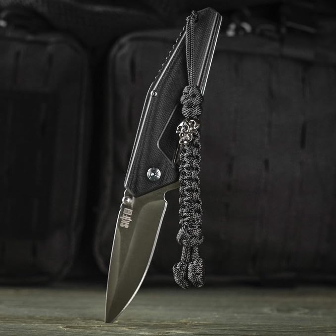 M-Tac Skull Knife Lanyard with Bead – Paracord Lanyard - Image 4