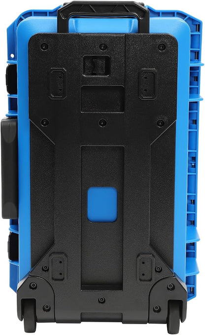 22" Weatherproof Hard Case Rolling Waterproof Case Dry Box - Image 8