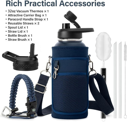 DYSANKY 32 oz Insulated Water Bottle | Thickened Stainless Steel Vacuum Metal | - Image 2