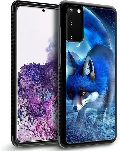 for Samsung Galaxy S20 Case, Snowy Mountain Fox Lake Pattern Graphic Design - Image 5