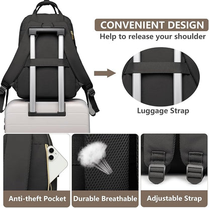 Laptop Backpack for Women Work Bag - Image 5