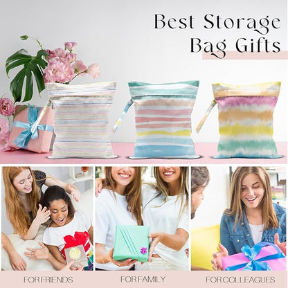 3 Pcs Wet Bag, Wet Dry Bag, Waterproof Bag, Small Laundry Bag, Wet Bag - Image 6