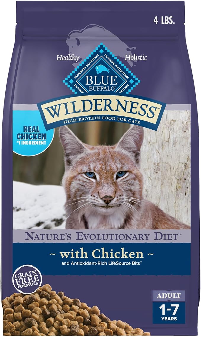 Blue Buffalo Wilderness Nature's Evolutionary Diet High-Protein, Grain-Free by BlueBuffaloCompanyLtd