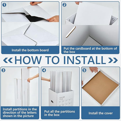PerKoop 2 Pack Blueprint Holder Storage Organizer - Image 3