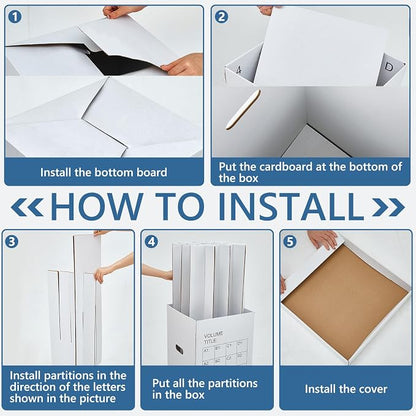 PerKoop 2 Pack Blueprint Holder Storage Organizer - Image 3